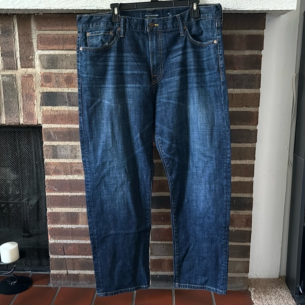 Mens Lucky Brand Jeans, 329 Classic Straight, 40/30